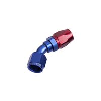 Cutter Swivel 45 Deg Alloy Hose End -16AN