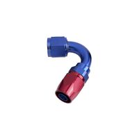 Cutter Swivel 120 Deg Alloy Hose End -4AN