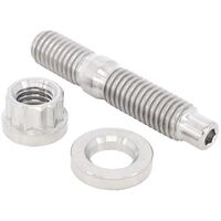 M8 x 1.25mm Titanium Stud, Nut and Washer Kit