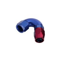 120 Deg Full Flow Swivel Hose End -10AN