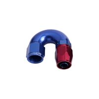 180 Deg Full Flow Swivel Hose End -4AN