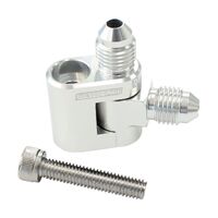 Dual Swivel Water Cross-Over Adapter - Silver (GM LS)