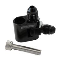 Dual Swivel Water Cross-Over Adapter - Black (GM LS)