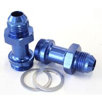 22mm x 20 Male to -8AN Long Carburettor Adapter