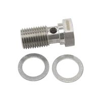 M14 x 1.5mm Stainless Steel Alloy Banjo Bolt