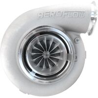 Boosted 88102 V-Band 1.22 Turbocharger 2500HP - Natural Cast Finish