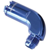 90° Push-On EFI Fuel Fitting 3/8" hose pressure side to -6AN