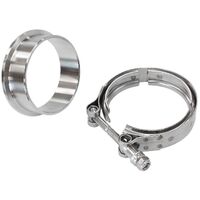 Boosted Turbine Inlet 3.62" O.D Stainless Steel V-Band Kit