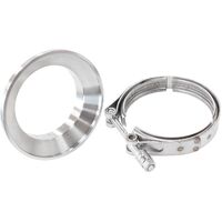 Boosted Turbine Outlet 3.5" O.D Stainless Steel V-Band Kit