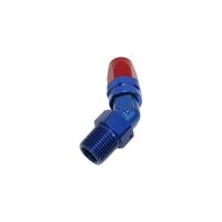 45 Deg Taper Swivel Hose End 3.17mm NPT Male to -6AN