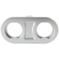 Billet Bulkhead 2 Port -6AN - Universal