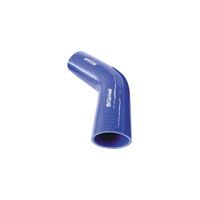 45 Deg Silicone Hose Coupler - Blue - 145mm Long