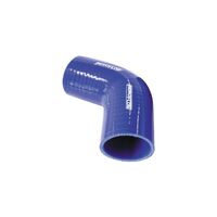 67 Deg Silicone Hose Coupler - Blue - 125mm Long