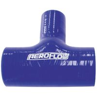 Silicone Tee Piece Hose - Gloss Blue