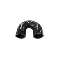 180 Deg Silicone Hose Coupler - Black - 100mm Long