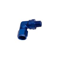 90 Deg 1/8" NPT Male To -3AN Female Adapter