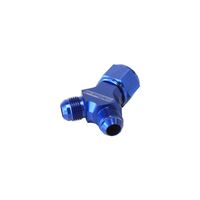 Y-Block -8AN Female Swivel Nut 2 x -6AN