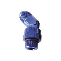 45 Degree Swivel 8AN ORB to -6AN Male Flare Adapter