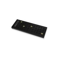 Billet Aluminium Jet Storage Plate - Black