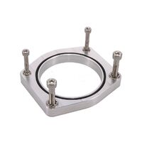 Aluminium Throttle Body Weld Flange Suits LS3/LSA 90mm TBO-089