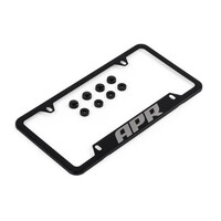 License Plate Frame - Thick, Black w/ Hiders license plate frames and vanity plates are the perfect addition for any tuned vehicle!