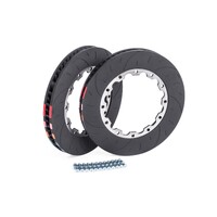 Brakes - 350x34mm 2 Piece - Replacement Rings and Hardware Fits 6 Piston Brakes. Direct replacement 350x34mm brake discs.