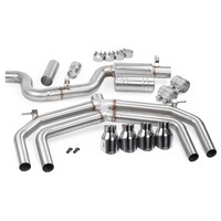 Catback Exhaust System Valveless - S3 Sedan 8V Fits 2015-2020 Audi S3