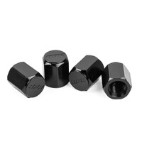 Valve Stem Caps - Black Stylish valve stem caps in black