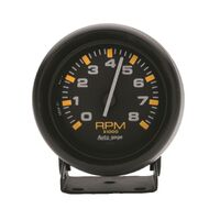 2-3/4" Pedestal Tachometer 0-8,000 RPM Black/Black Auto Gage