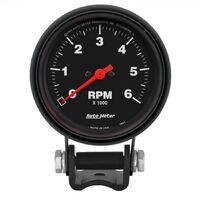 2-5/8" Pedestal Tachometer 0-6,000 RPM Z-Series