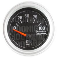 2-1/16" Oil Pressure 100 PSI Electric Hoonigan