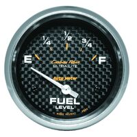 2-5/8" Fuel Level 0-90 ohm Air-Core SSE Carbon Fiber