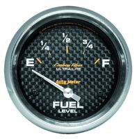 2-5/8" Fuel Level 240-33 ohm Air-Core SSE Carbon Fiber