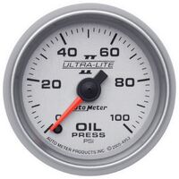 2-1/16" Oil Pressure 0-100 PSI Stepper Motor Ultra-Lite II