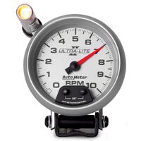 3-3/4" Pedestal Tachometer 0-10,000 RPM Ultra-Lite II