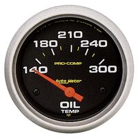 2-5/8" Oil Temperature 140-300 °F Air-Core Pro-Comp