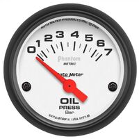 2-1/16" Oil Pressure 0-7 Bar Air-Core