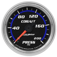 2-1/16" Pressure 0-200 PSI Mechanical Cobalt