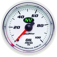 2-1/16" Oil Pressure 0-100 PSI Mechanical NV