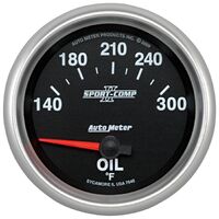 2-5/8" Oil Temperature 140-300 °F Air-Core Sport-Comp II