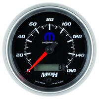 3-3/8" Speedometer 0-160 MPH Electric Black Mopar