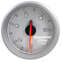 2-1/16" Tach 0-10,000 RPM Air-Core Airdrive Silver