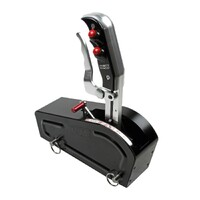 AUTOMATIC GATED SHIFTER - Dual Button MAGNUM GRIP PRO STICK - Two Tone Universal 2, 3, & 4-speed Compatible Shifter