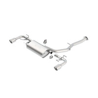 Single Round Rolled Angle-Cut Cat-Back Exhaust (RX-8 03-09)