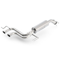 2.25in No Tips Stainless Steel Exhaust - Rear Section Only (Veloster 12-18)