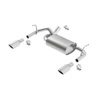 Single Split Rr Exit Touring Exhaust - Rear Section Only (Wrangler 12-18)