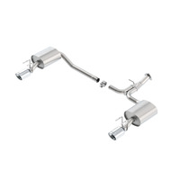 Stainless Steel Single Split Rear Exit Touring Exhaust (Accord 13-17)