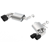 S-Type Rear Section Exhaust w/o Dual Mode Ceramic Black (Camaro 16-23)