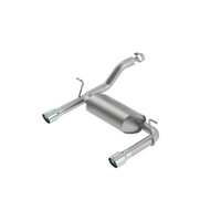 Stainless Steel Axle Back Exhaust w/3.5in Tips (Wrangler 18-23)