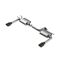 S-Type Axle Back Exhaust w/4in Black Tips (Mazda 3 19-23)